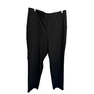 Banana Republic Womens Hayden Tapered Ankle Pant Trouser Size 12 Black